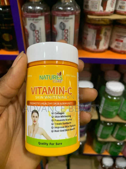 Nature's Cure Vitamin C Skin Whitening Capsules