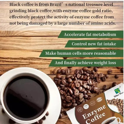 WINS TOWN Enzyme Coffee | Organic Coffee for Weight Loss, Increased Metabolism and Fat Burning