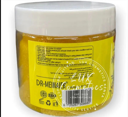 Dr. Meinaier Turmeric Scrub Honey Face & Body Scrub (250g)