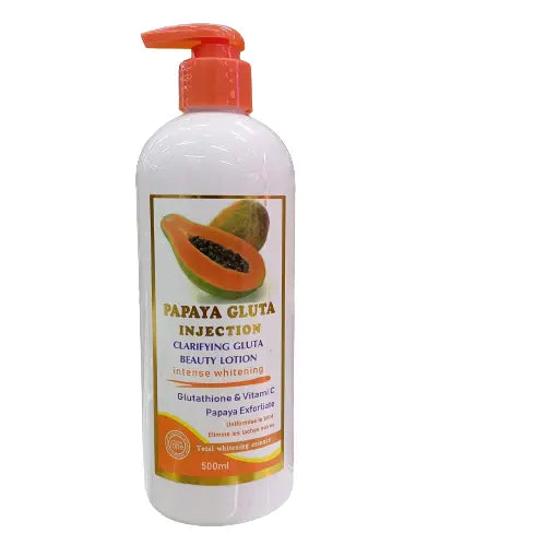 Gluta Intense whitening papaya injection clarifying beauty lotion