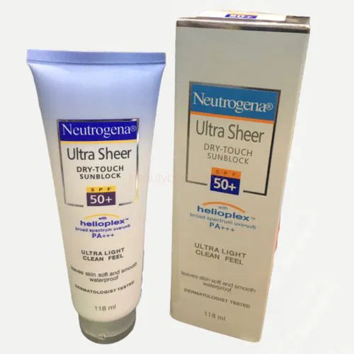 Neutrogena Ultra Sheer Suncream SPF 65+