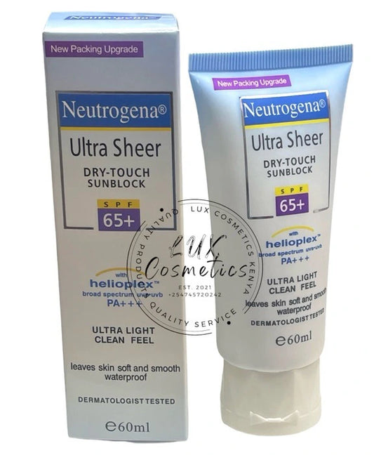Neutrogena Ultra Sheer Suncream SPF 65+