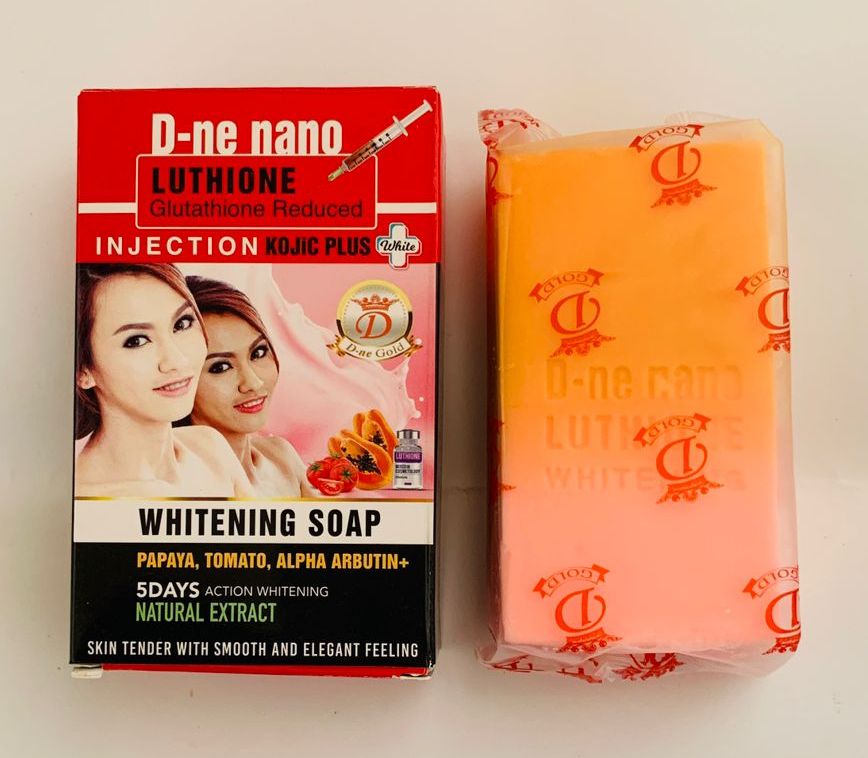 D-Ne Nano Luthione Glutathione Reduced Injection Kojic Plus Whitening Soap