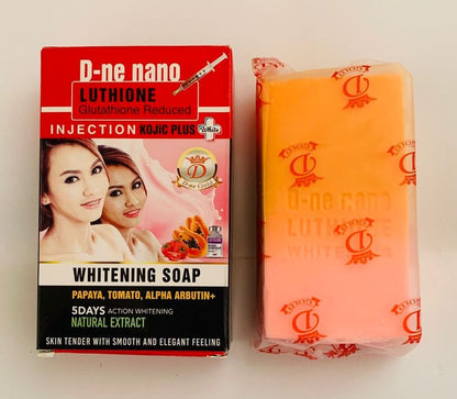 D-Ne Nano Luthione Glutathione Reduced Injection Kojic Plus Whitening Soap