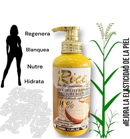 Fruit Of The Wokali Rice Deeply Repairing Moisture Body Lotion - 500ml