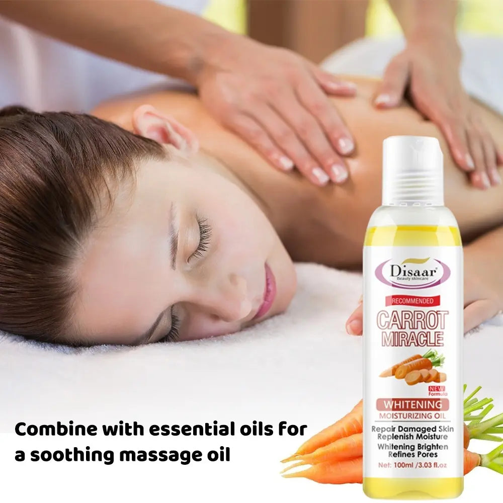Disaar Carrot Miracle Whitening Moisturizing Oil