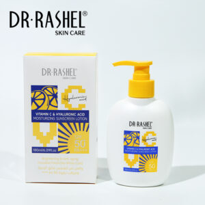 DR. RASHEL Vitamin C & Hyaluronic Moisturizing Sunscreen Lotion SPF 50 (180ml)