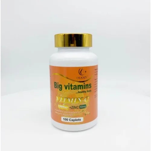 Duozi Big Vitamin C with Zinc 1000 mg – 100 Caplets