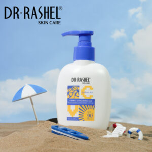 DR. RASHEL Vitamin C & Hyaluronic Moisturizing Sunscreen Lotion SPF 90 (180ml)