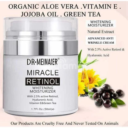 DR MEINAIER Miracle Retinol Whitening Moisturizer Hydrating Cream