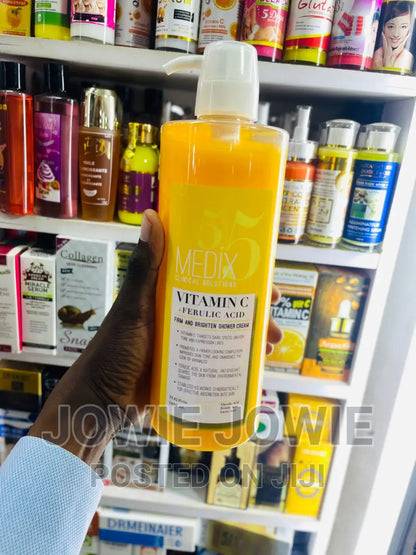 Medix 5.5 Vitamin C + Ferulic Acid Firm and Brighten Shower Cream, 1000ml