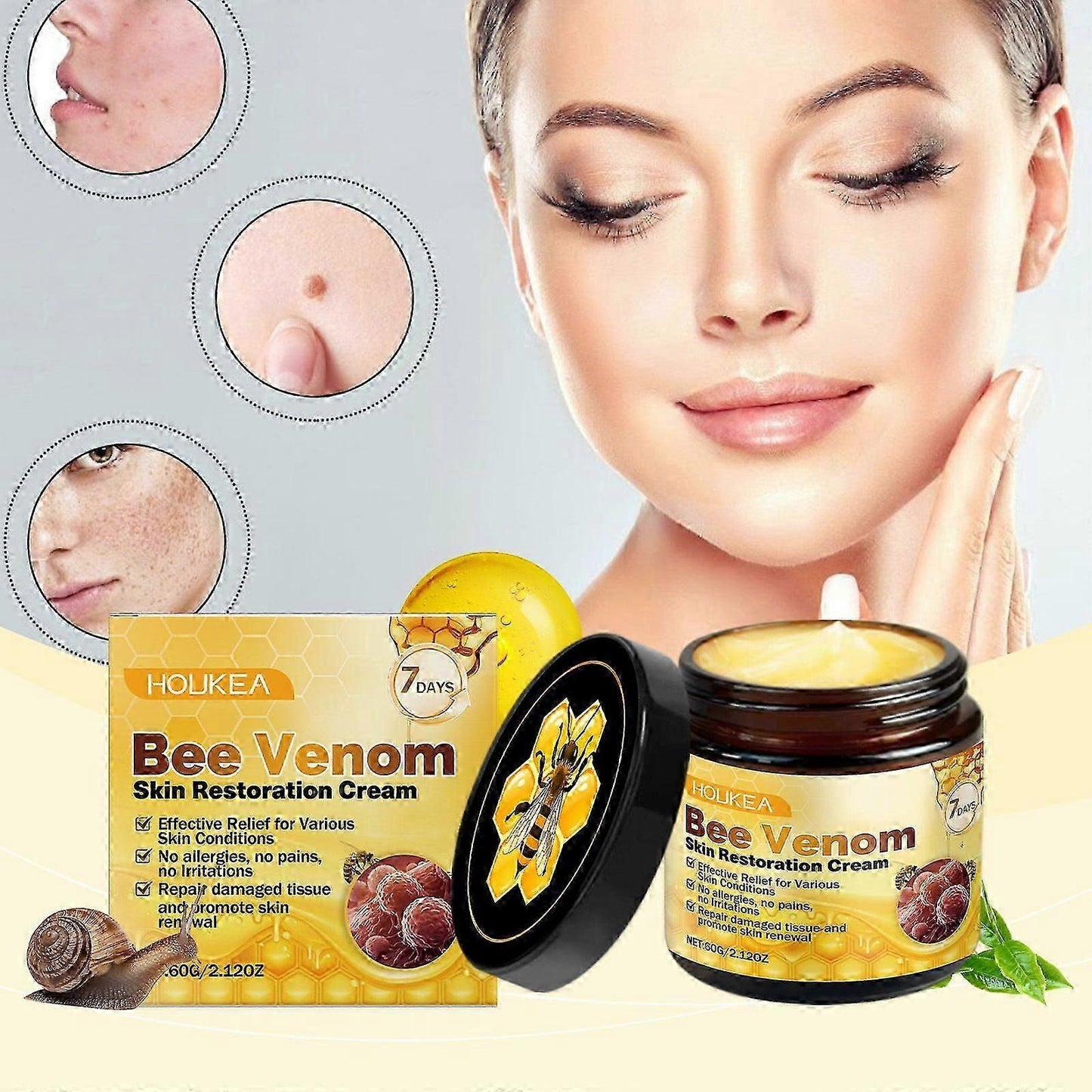 Bee Venom Skin Restoration Cream – 50g