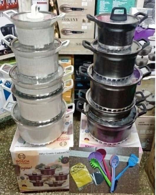 19pc Bosch granite cookware set