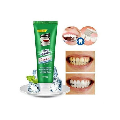 Disaar 3days Teeth Whitening Toothpaste,very Effective