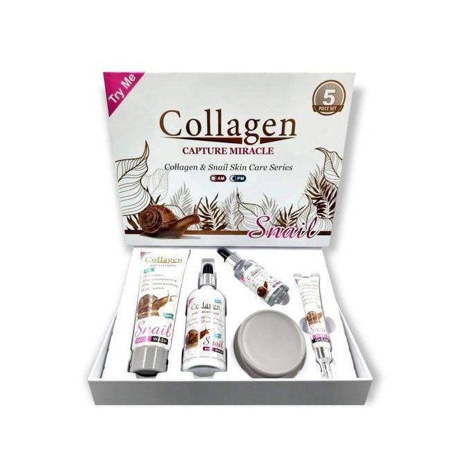 Snail Collagen Capture Miracle Collagen &Snail Skin Care Series, 5 Pc set