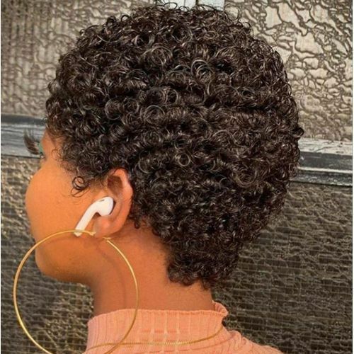 Brazilian Human Short Wig + Free Gift