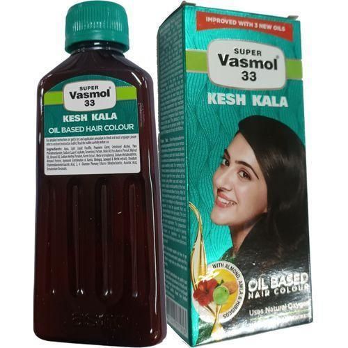 Vasmol Kesh Kala Oil Based Hair Color Almond Amla Hibiscus nk