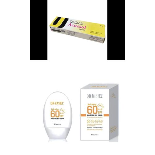 tretinoin Acnesol Acne Cream 25g + free sunscreen