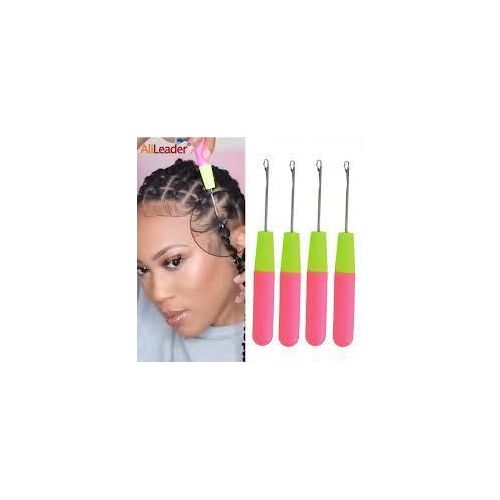3Pcs Plastic Crochet Needle Hook