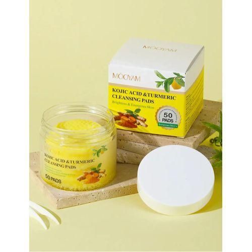 MOOYAM KOJIC ACID AND TUMERIC CLEANSING 50 PADS