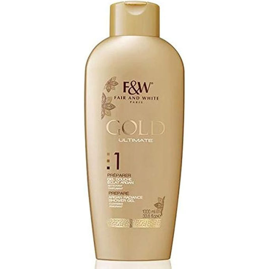 Fair & White Gold Ultimate Argan Radiance Shower Gel
