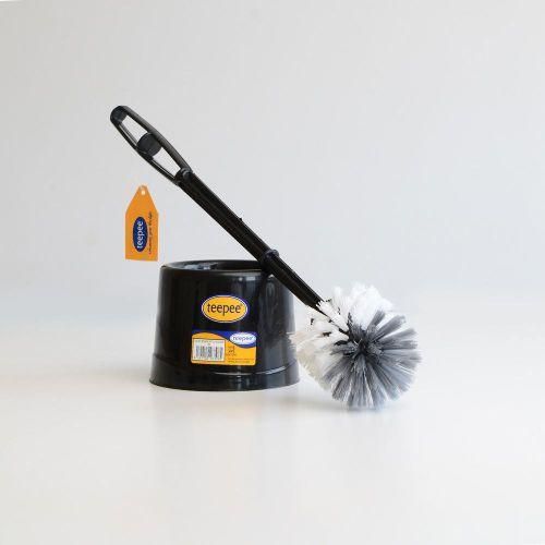 Teepee Toilet Brush Bowl Set With Stand 1pc