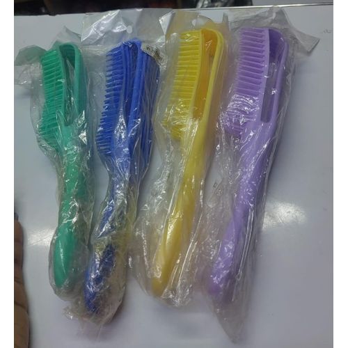Colorful Plastic Detangling Hair Brushes