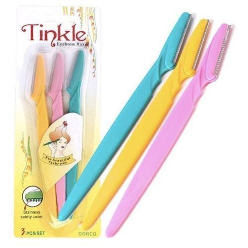 Tineke Eyebrow Shaper Facial Hairs Razor 3pcs