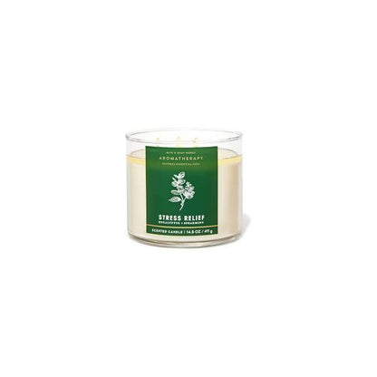 Bath & Body Works Aromatherapy Eucalyptus Spearmint Stress Relief 3-Wick Candle