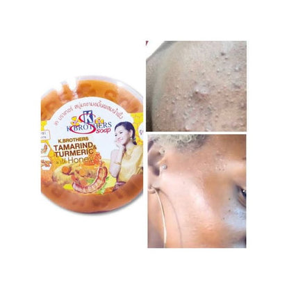 K. Brothers Tamarind & Turmeric with Honey Soap