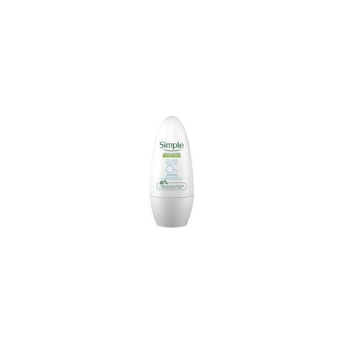 Simple Pure Antiperspirant Roll-On – 45ml