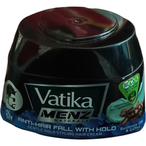Vatika Menz Naturals ANTI-HAIR FALL Gentle Hold Styling Hair Cream nk