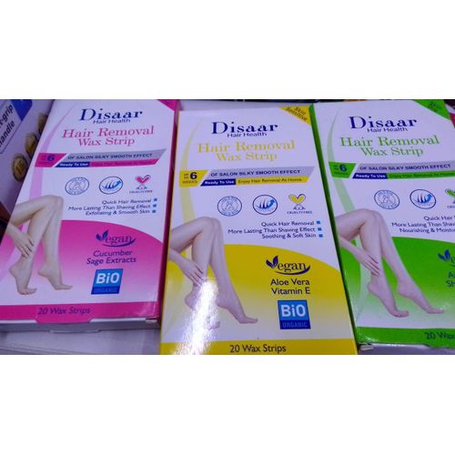 🔥 LIMITED DEAL — Disaar Argan Oil Ready Wax Strips | 28 Days Smooth Skin + No Razor Rash + Fewer Ingrown Hairs + Silky Skin | KSh 1540