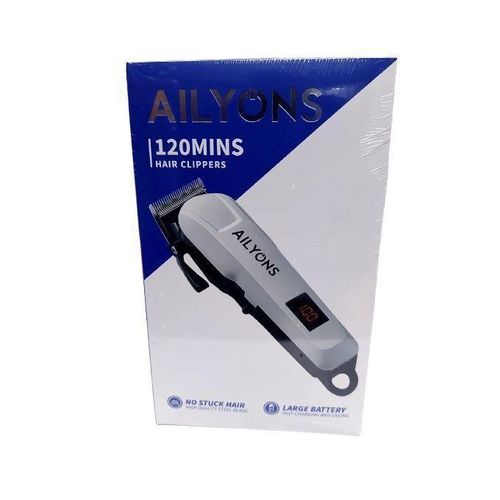 AILYONS Wireless Rechargeable Hair Clippers- Professional Hair Cutting Tool- Battery Display 1200mAh