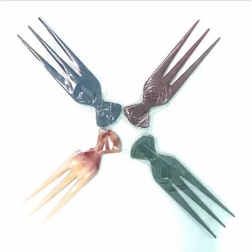 Wide 3 Teeth Hair Pick, Hair Undoo Afro Combs- 2pcs