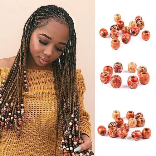 Wooden Hair Beads Hair Accessories Bead