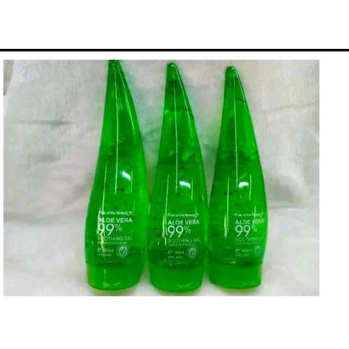 Wokali Aloe Vera Soothing Gel Sunburn Repair Gel 99%Natural Aloe Vera Content Treat Sunburn And Repair Skin Faster Hydrating And Moisturizing Cream