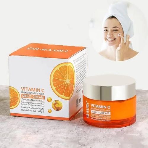 Dr. Rashel Vitamin C Night Cream – Brightening & Anti-Aging, 50g