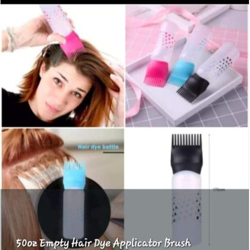 50oz Empty Hair Dye Applicator Brush Bottle