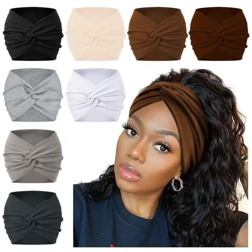 3pcs stretchy Hair Bands colorful Headband /Makeup Hair Hoop Makeup Headwrap Women