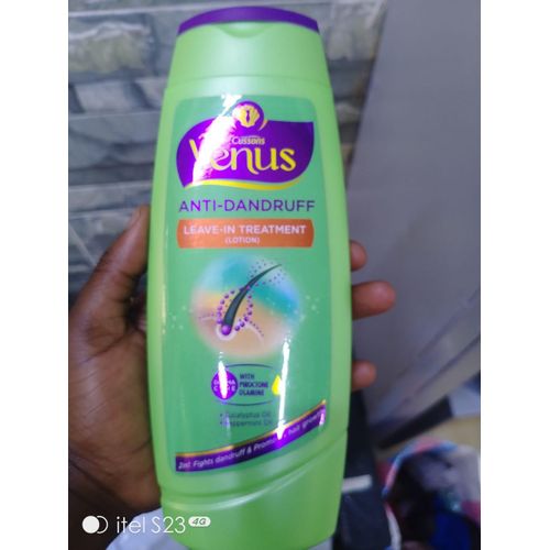 Venus anti dandruff leave in hair treatment lotion with eucalyptus oil and peppermint oil