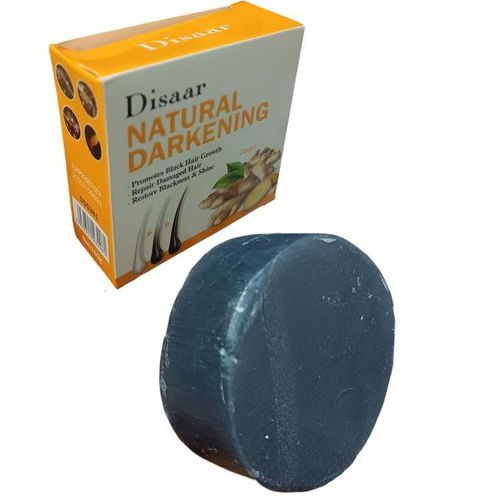 Disaar Ginger NATURAL DARKENING Soap Gray To Black Hair