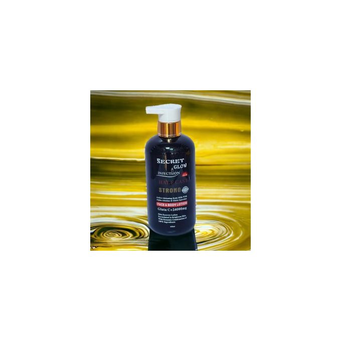 Glow Half Cast Secret Glow Injection Strong Whitening Lotion for Face and Body