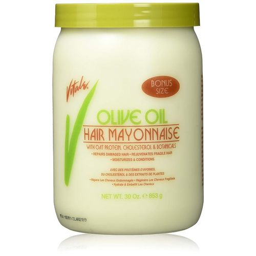 Vitale Olive Oil Hair Mayonnaise with Oat & Egg Protein and Vitamins FOR Dry & Damaged Scalp of all ages