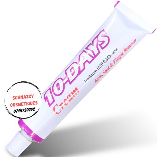 tretinoin 0.05% Tretino Retin-A Acne Spot Pimple Remover 10 Days Cream