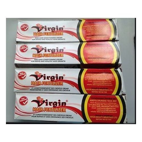 VIRGIN 4pcs Hair Fertilizer Fast Active Anti Dandruff Growth Cream.