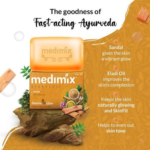 Medimix Ayurvedic Sandal With Eladi Oil Soap 125gm