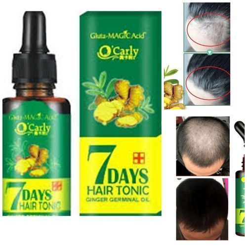 O'Carly Gluta-Magic 7 Days Hair Tonic Ginger Germinal Regrowth Oil