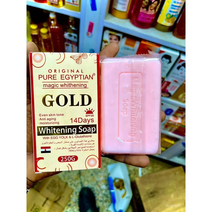 Pure Egyptian Magic Whitening Gold Soap