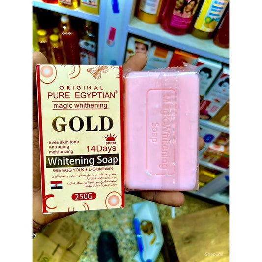 Pure Egyptian Magic Whitening Gold Soap